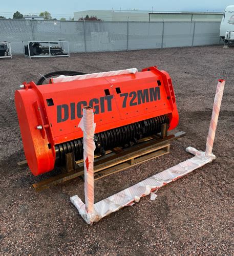 NEW Diggit 72MM Hydraulic Drum Mulcher Attachment to Fit 